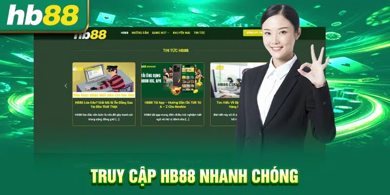 Truy cập HB88 nhanh chóng
